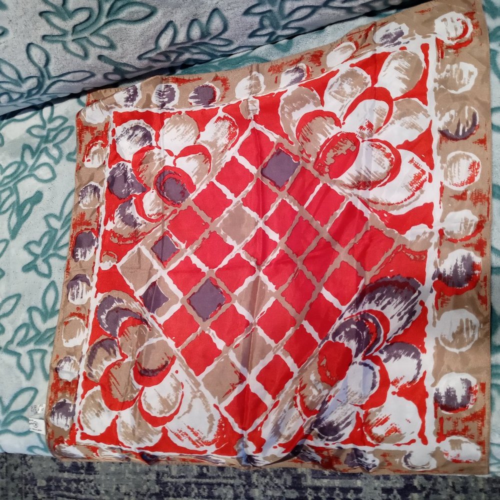 Kaufmann's Pittsburgh Mid Century 1960s Scarf